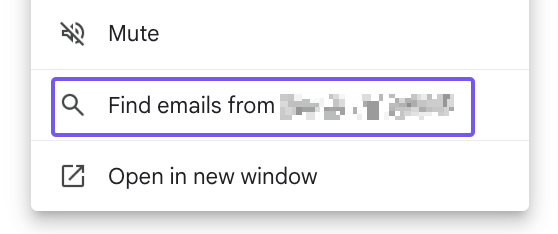 Gmail makes this easy if you right-click on the email. Finding and deleting emails from a specific sender in Gmail